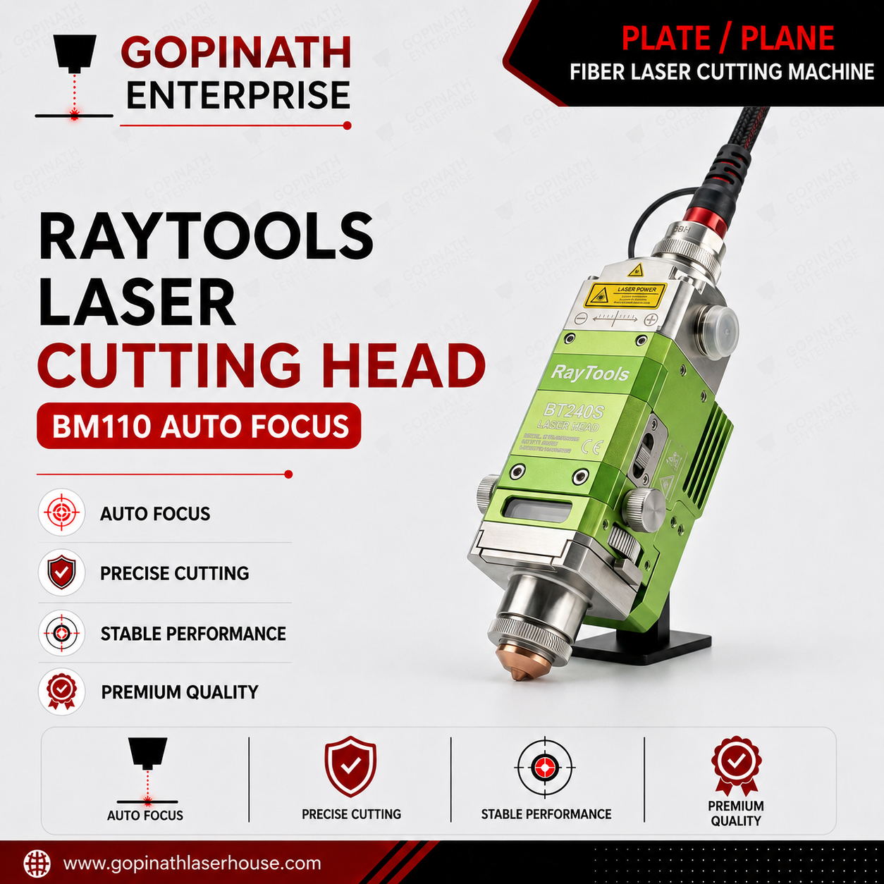 RayTools BM110 Auto Focus Laser Cutting Head