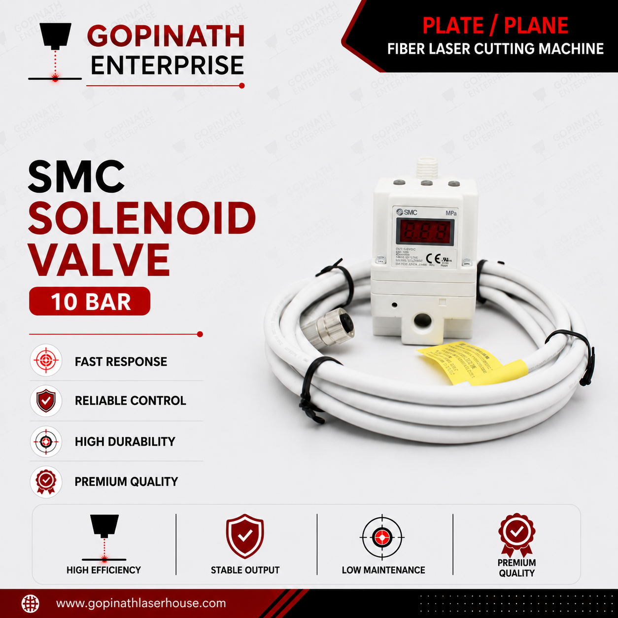 SMC Solenoid Valve ~ 10bar