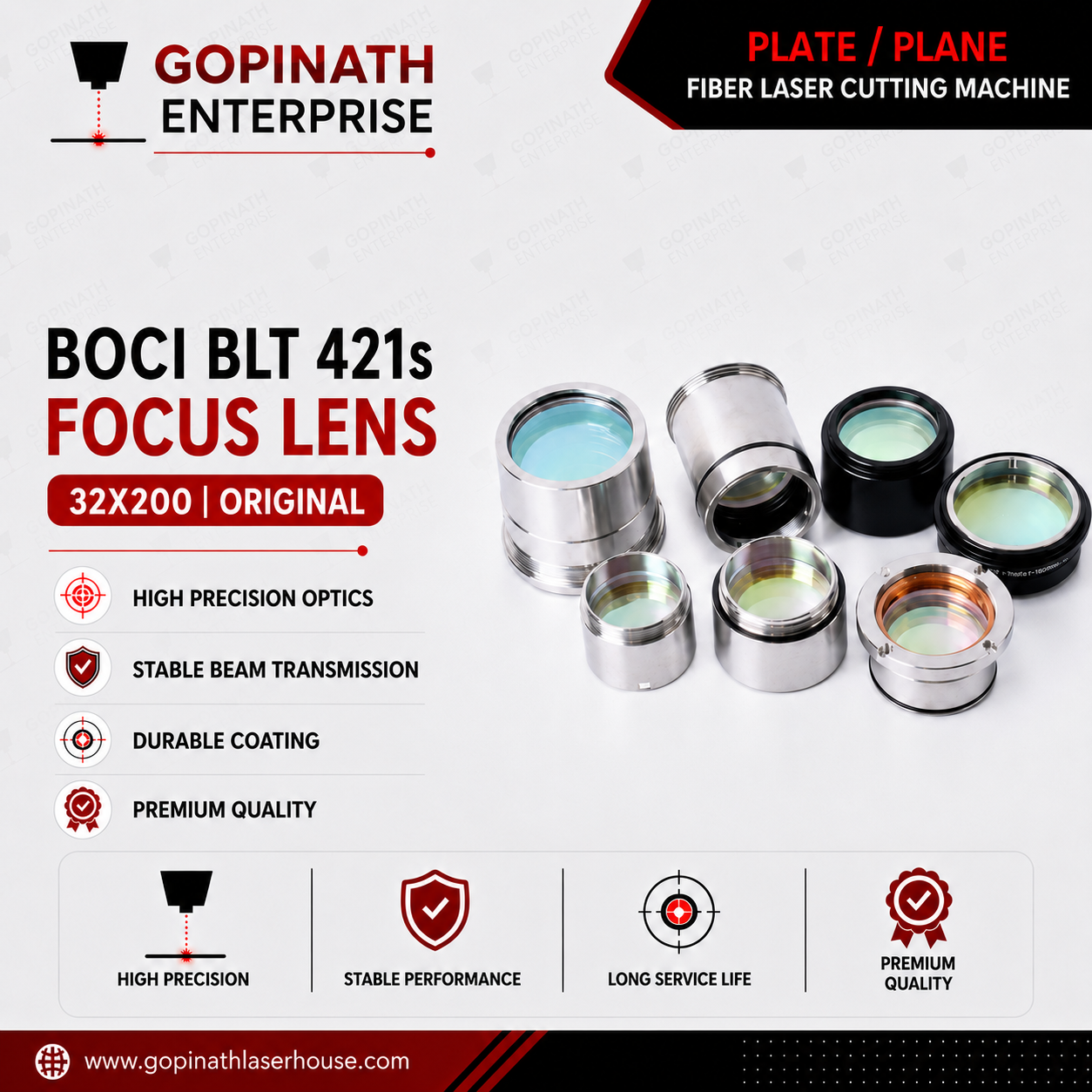 BOCI BLT 421s Focus Lens 32X200 With Assembly (Original)
